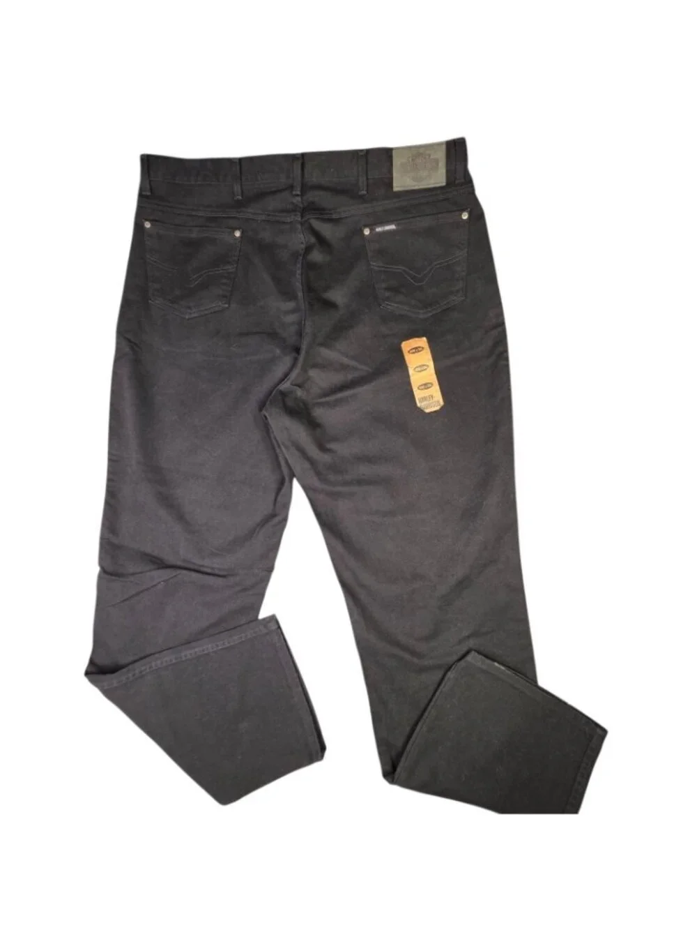 Vintage Harley Davidson Jeans Mens 46x36 Actual 44 Black Relaxed USA Biker NEW